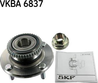 SKF VKBA 6837 - Ступица колеса, поворотный кулак autosila-amz.com