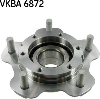 SKF VKBA 6872 - Комплект подшипника ступицы колеса autosila-amz.com