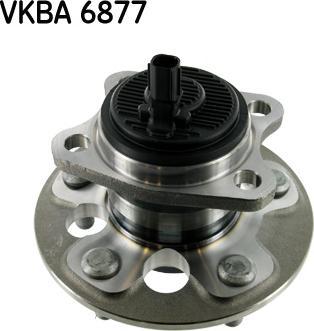 SKF VKBA 6877 - Комплект подшипника ступицы колеса autosila-amz.com