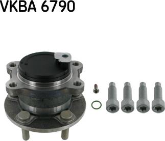SKF VKBA 6790 - Комплект подшипника ступицы колеса autosila-amz.com