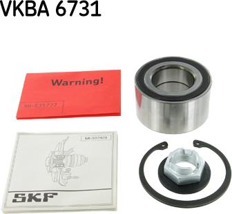 SKF VKBA 6731 - Комплект подшипника ступицы колеса autosila-amz.com