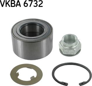 SKF VKBA 6732 - Комплект подшипника ступицы колеса autosila-amz.com