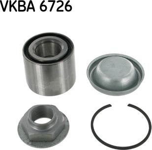 SKF VKBA 6726 - Комплект подшипника ступицы колеса autosila-amz.com