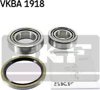 SKF VKBA 1918 - Комплект подшипника ступицы колеса autosila-amz.com