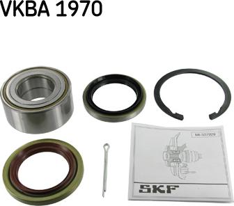 SKF VKBA 1970 - Комплект подшипника ступицы колеса autosila-amz.com