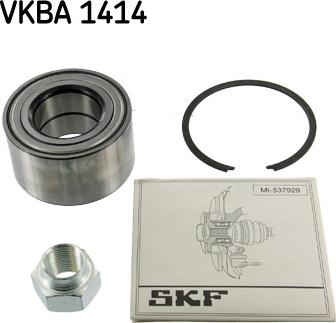 SKF VKBA 1414 - Комплект подшипника ступицы колеса autosila-amz.com