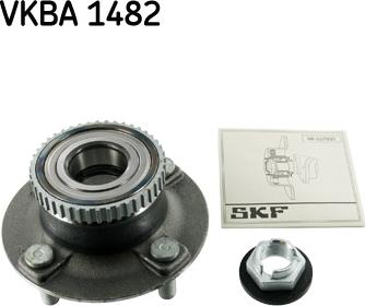 SKF VKBA 1482 - Комплект подшипника ступицы колеса autosila-amz.com