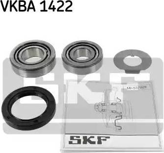 SKF VKBA 1422 - Комплект подшипника ступицы колеса autosila-amz.com