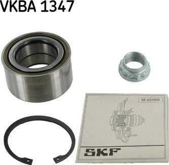 SKF VKBA 1347 - Комплект подшипника ступицы колеса autosila-amz.com