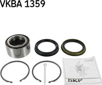 SKF VKBA 1359 - Комплект подшипника ступицы колеса autosila-amz.com