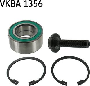 SKF VKBA 1356 - Комплект подшипника ступицы колеса autosila-amz.com