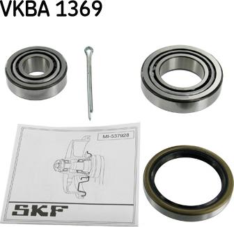 SKF VKBA 1369 - Комплект подшипника ступицы колеса autosila-amz.com