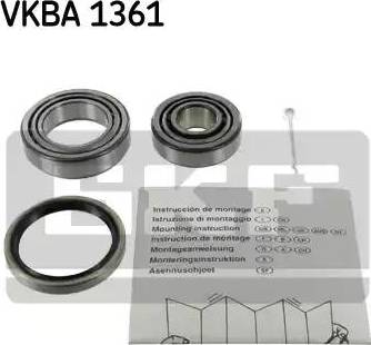 SKF VKBA 1361 - Комплект подшипника ступицы колеса autosila-amz.com