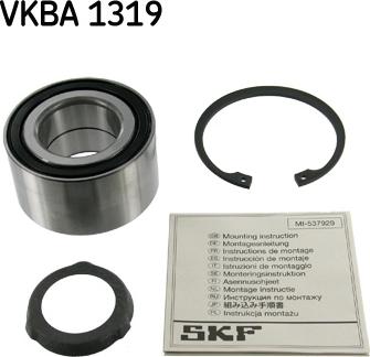 SKF VKBA 1319 - Комплект подшипника ступицы колеса autosila-amz.com