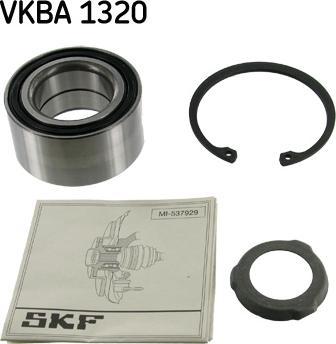 SKF VKBA 1320 - Комплект подшипника ступицы колеса autosila-amz.com