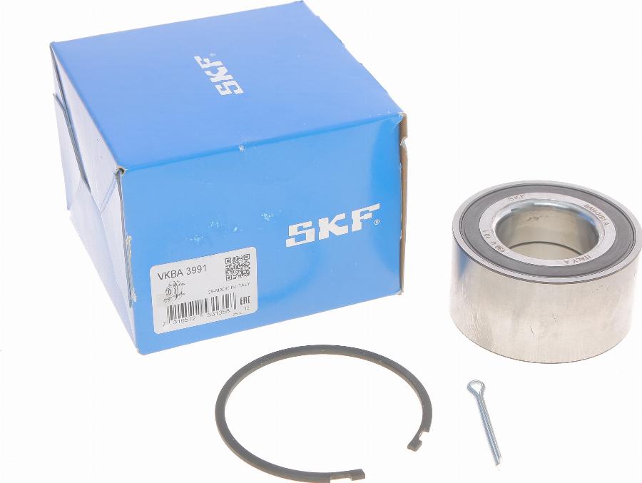 SKF VKBA 3991 - Комплект подшипника ступицы колеса autosila-amz.com