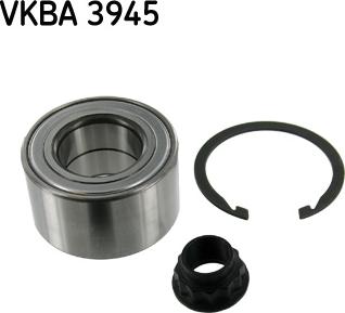 SKF VKBA 3945 - Комплект подшипника ступицы колеса autosila-amz.com