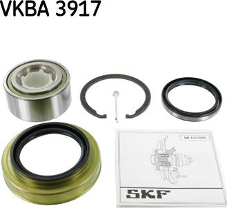 SKF VKBA 3917 - Комплект подшипника ступицы колеса autosila-amz.com