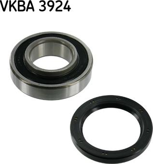 SKF VKBA 3924 - Комплект подшипника ступицы колеса autosila-amz.com