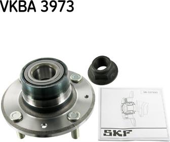 SKF VKBA 3973 - Комплект подшипника ступицы колеса autosila-amz.com