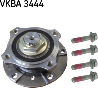 SKF VKBA 3444 - Комплект подшипника ступицы колеса autosila-amz.com