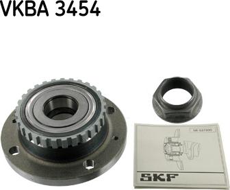SKF VKBA 3454 - Ступица колеса, поворотный кулак autosila-amz.com