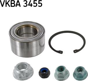 SKF VKBA 3455 - 10/02=R157.22=K-02/12=F101113 !к-кт подшипника ступ. пер.\ Audi A3 96>, VW Golf/Bora 97> autosila-amz.com