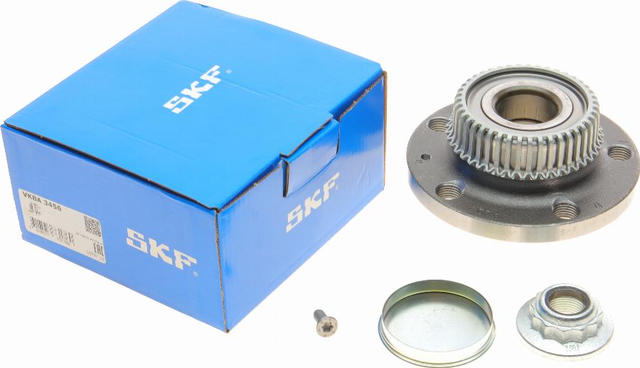 SKF VKBA 3456 - Комплект подшипника ступицы колеса autosila-amz.com