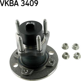 SKF VKBA 3409 - Ступица колеса, поворотный кулак autosila-amz.com