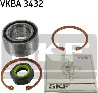 SKF VKBA 3432 - Комплект подшипника ступицы колеса autosila-amz.com