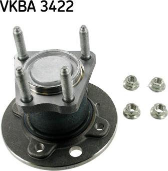 SKF VKBA 3422 - Ступица колеса, поворотный кулак autosila-amz.com