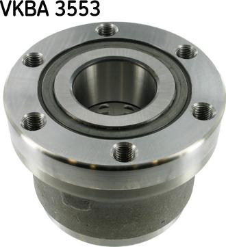 SKF VKBA 3553 - Комплект подшипника ступицы колеса autosila-amz.com