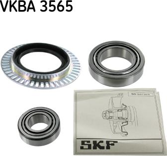 SKF VKBA 3565 - Комплект подшипника ступицы колеса autosila-amz.com