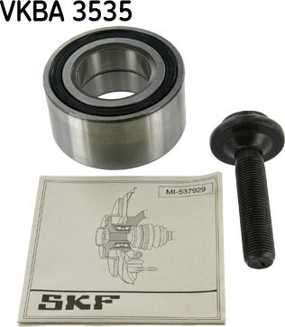 SKF VKBA 3535 - Комплект подшипника ступицы колеса autosila-amz.com