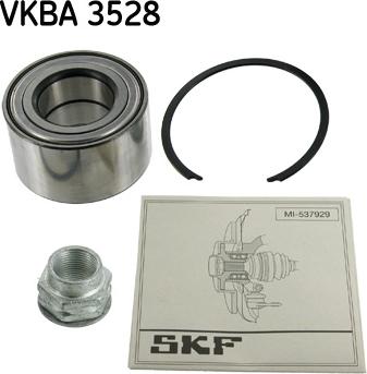 SKF VKBA 3528 - Комплект подшипника ступицы колеса autosila-amz.com