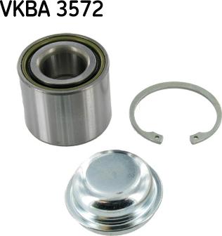 SKF VKBA 3572 - Комплект подшипника ступицы колеса autosila-amz.com