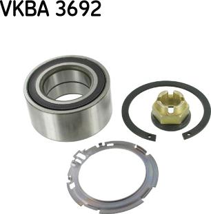 SKF VKBA 3692 - Комплект подшипника ступицы колеса autosila-amz.com