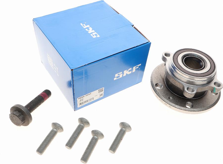 SKF VKBA 3643 - Комплект подшипника ступицы колеса autosila-amz.com