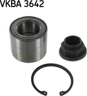 SKF VKBA 3642 - Комплект подшипника ступицы колеса autosila-amz.com