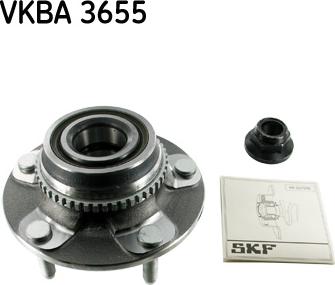 SKF VKBA 3655 - Комплект подшипника ступицы колеса autosila-amz.com