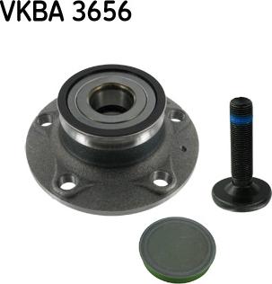 SKF VKBA 3656 - Комплект подшипника ступицы колеса autosila-amz.com