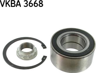 SKF VKBA 3668 - Комплект подшипника ступицы колеса autosila-amz.com