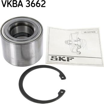 SKF VKBA 3662 - Комплект подшипника ступицы колеса autosila-amz.com