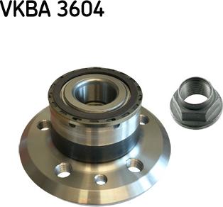 SKF VKBA 3604 - Комплект подшипника ступицы колеса autosila-amz.com