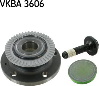SKF VKBA 3606 - FR191960=R157.27 [8E0598611] !к-кт подшипника ступ. зад.\ Audi A4 all 01> autosila-amz.com