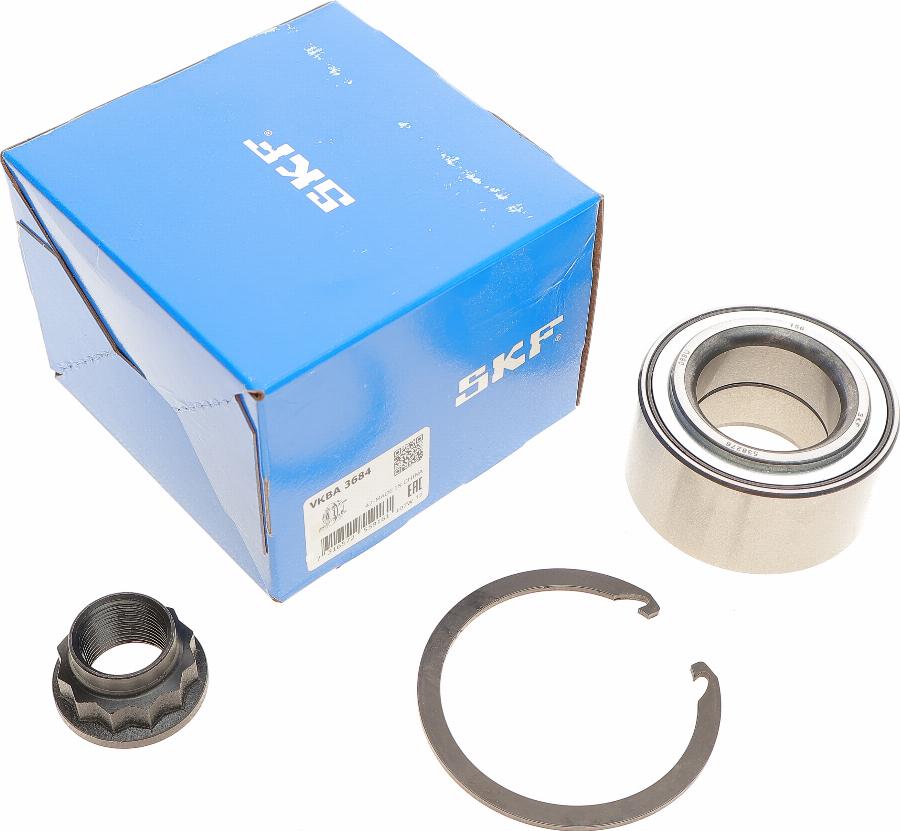 SKF VKBA 3684 - Комплект подшипника ступицы колеса autosila-amz.com