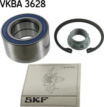SKF VKBA 3628 - Комплект подшипника ступицы колеса autosila-amz.com