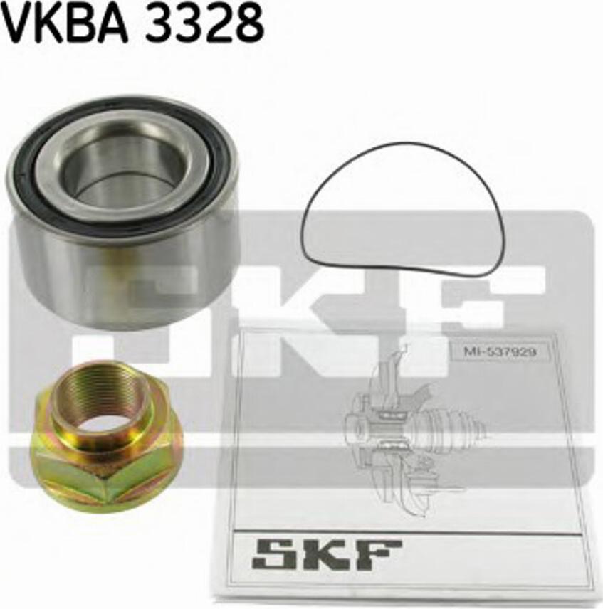 SKF VKBA 3328 - Комплект подшипника ступицы колеса autosila-amz.com