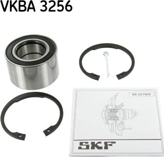 SKF VKBA 3256 - Комплект подшипника ступицы колеса autosila-amz.com