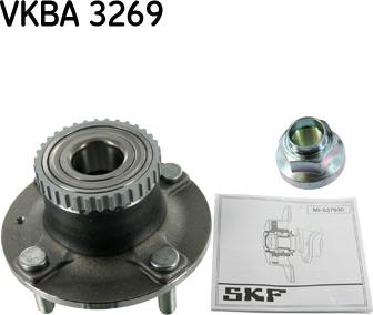 SKF VKBA 3269 - Комплект подшипника ступицы колеса autosila-amz.com